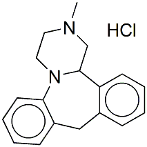 Mianserin hydrochloride Structure